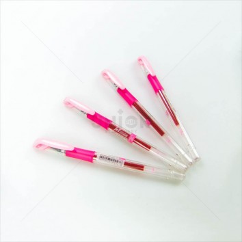 DONG-A ปากกาหมึกเจล ปลอก 0.5 JELLZONE <1/12> สีชมพู(16)